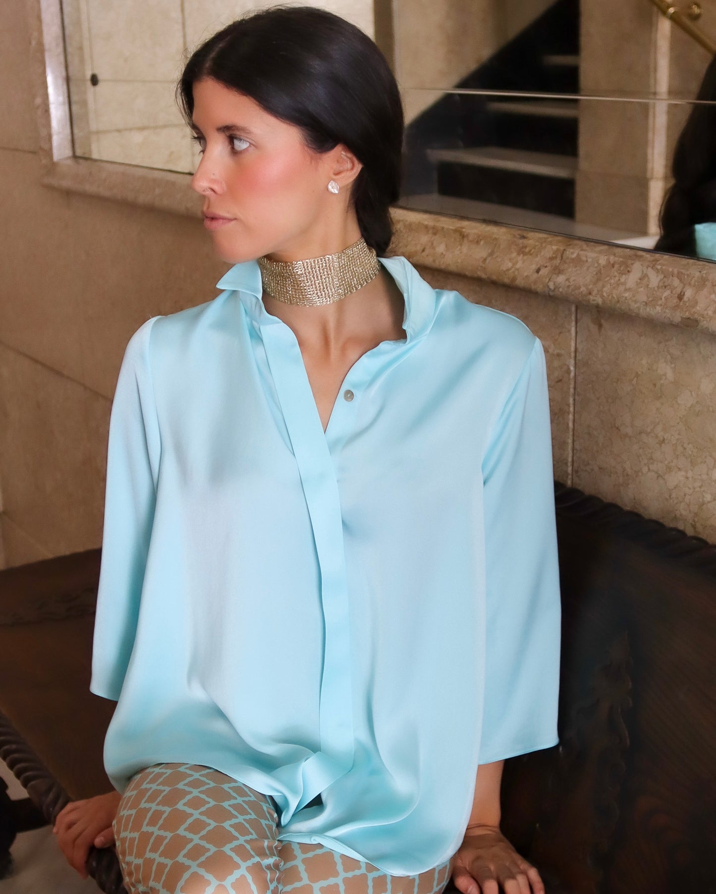 COLLAR HILO SANDRA BELLEW